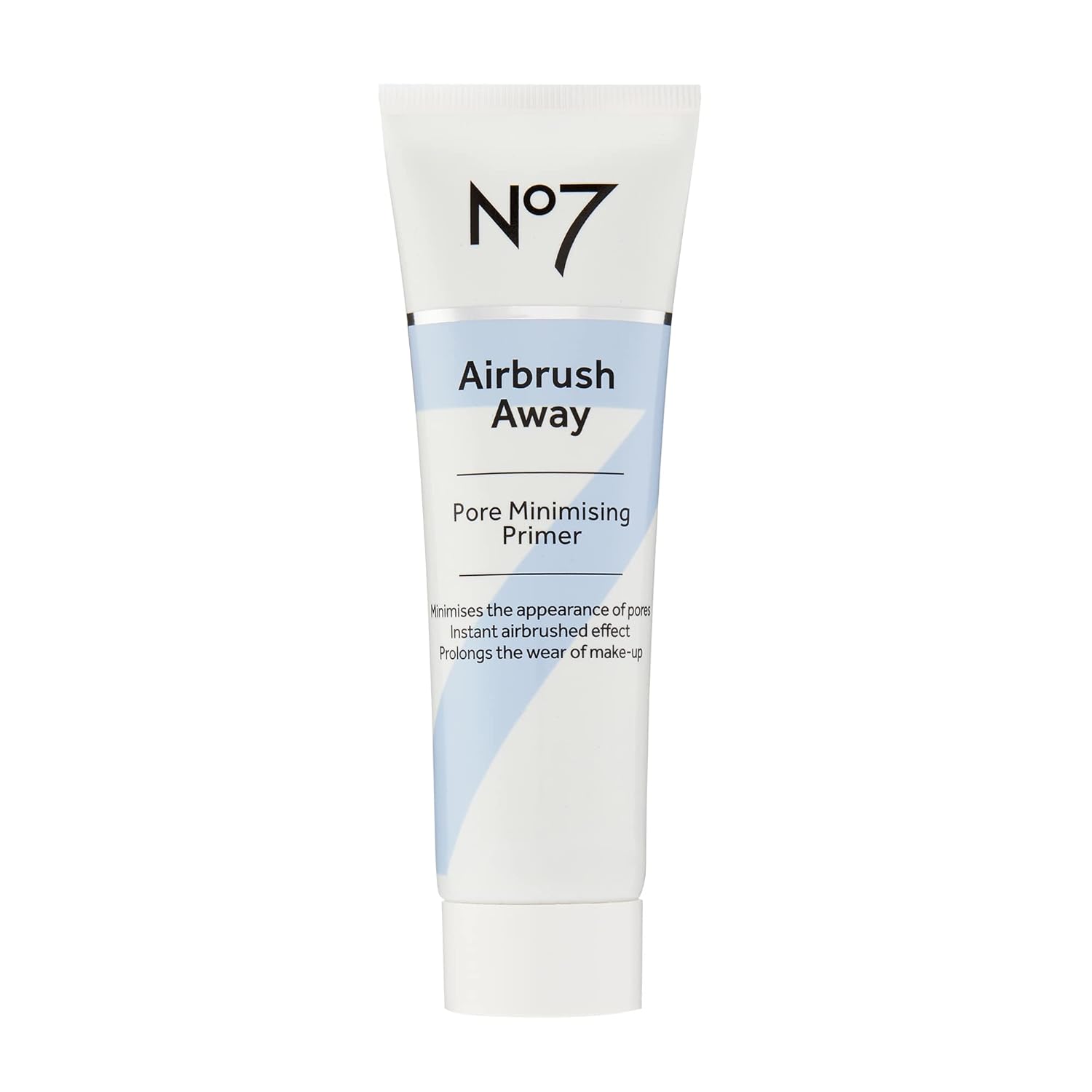 No7 Airbrush Away Pore Minimizing Facial Primer - Lightweight, Matte Primer & Pore Minimizer for Face - Makeup Primer for Oily Skin (30ml)